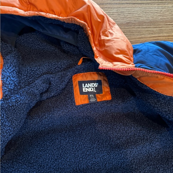 Lands end XXL boys warm coat! - Picture 2 of 2